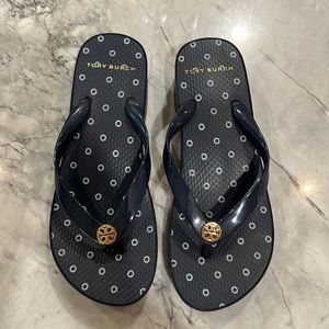 Tory Burch platform flip flops-size 6